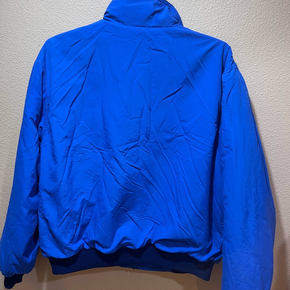 Vtg Eddie Bauer Jacket Men's Sz L Blue Inside Lined FleeceMade in USA. - Picture 3 of 11